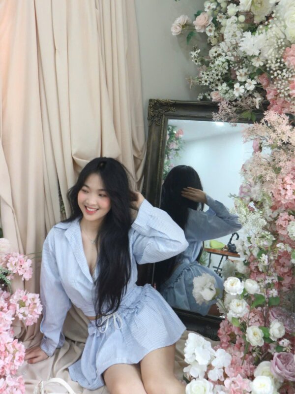Set váy sơ mi rời - Hình ảnh 2